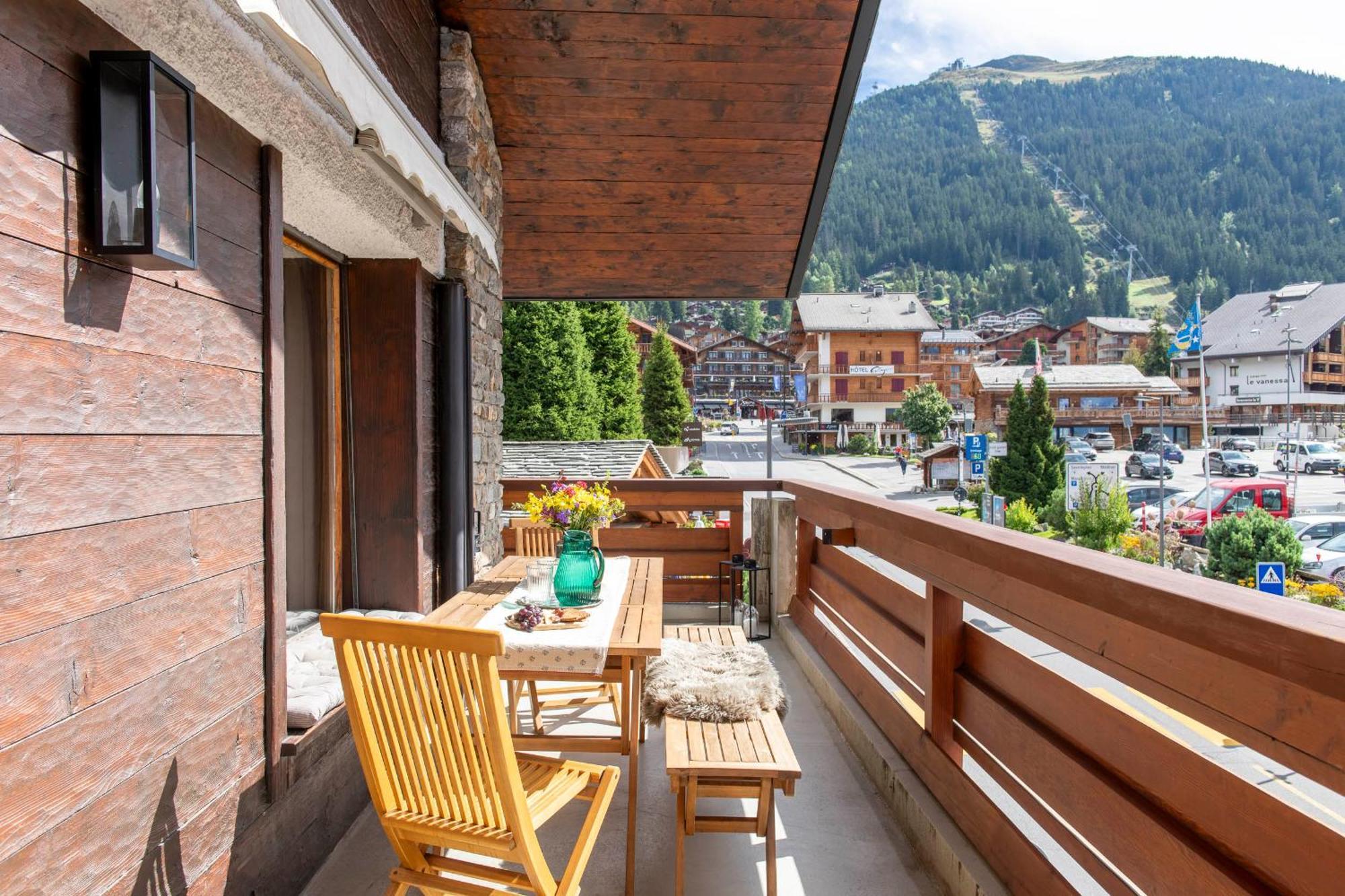 Square Poste Apartment Verbier Eksteriør bilde